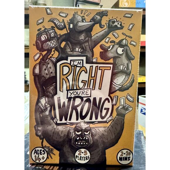 I'm Right You're Wrong Board Game - Picture 1 of 2